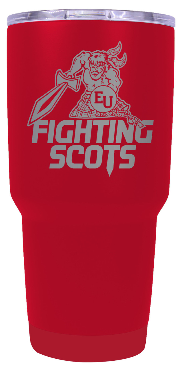 Edinboro University 24 oz Insulated Tumbler Etched - Red