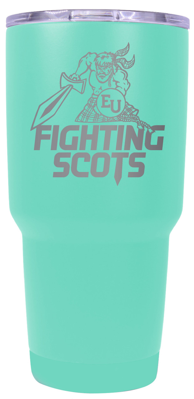 Edinboro University 24 oz Insulated Tumbler Etched - Seafoam