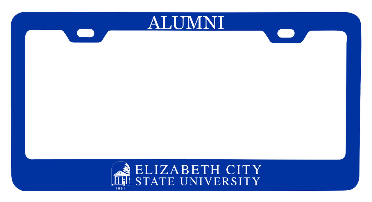 Elizabeth City State University Alumni License Plate Frame New for 2020