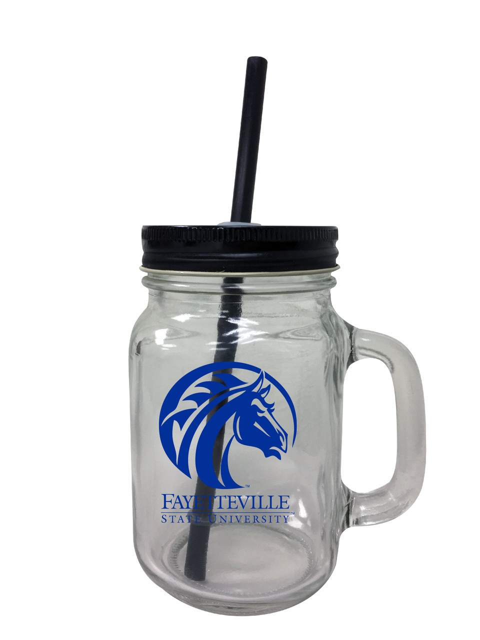 Fayetteville State University Mason Jar Glass 2-Pack