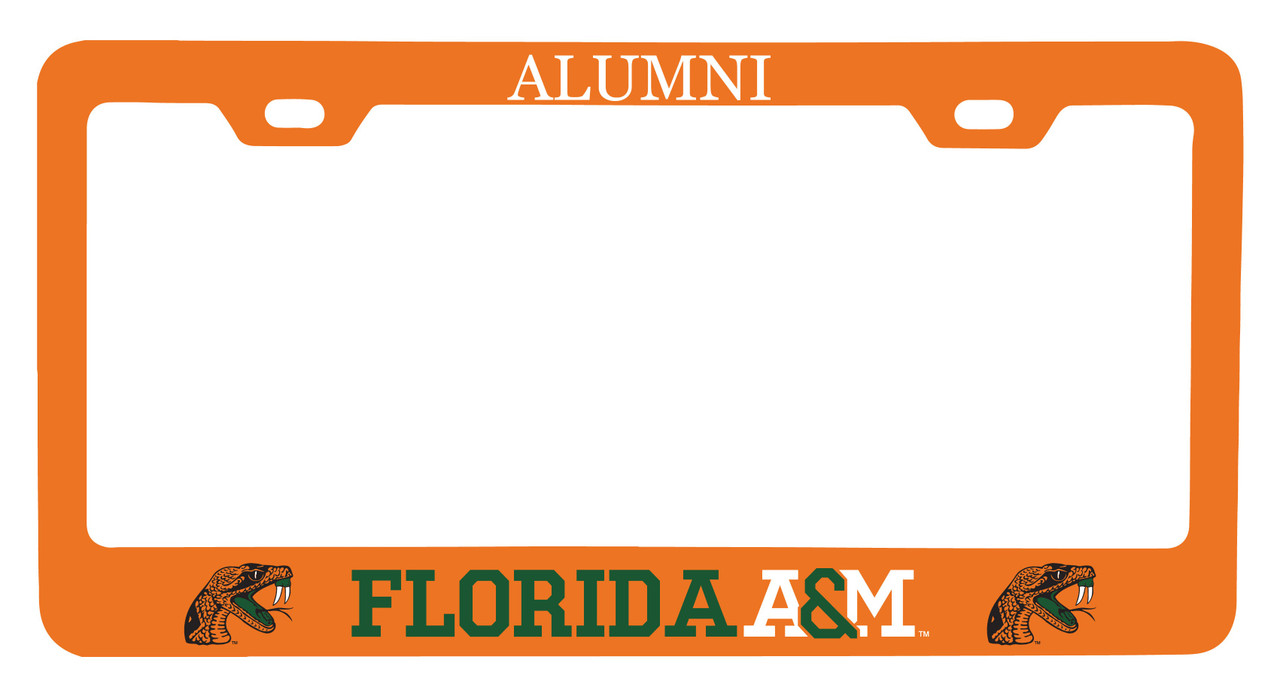 Florida A&M Rattlers Alumni License Plate Frame New for 2020
