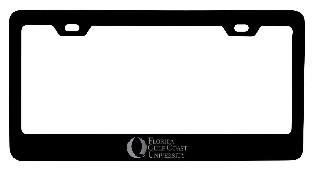 Florida Gulf Coast Eagles Laser Engraved Metal License Plate Frame Choose Your Color