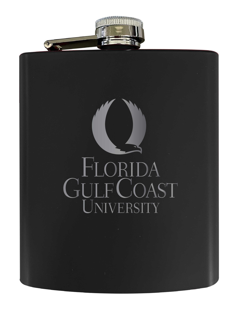 Florida Gulf Coast Eagles Matte Finish Stainless Steel 7 oz Flask
