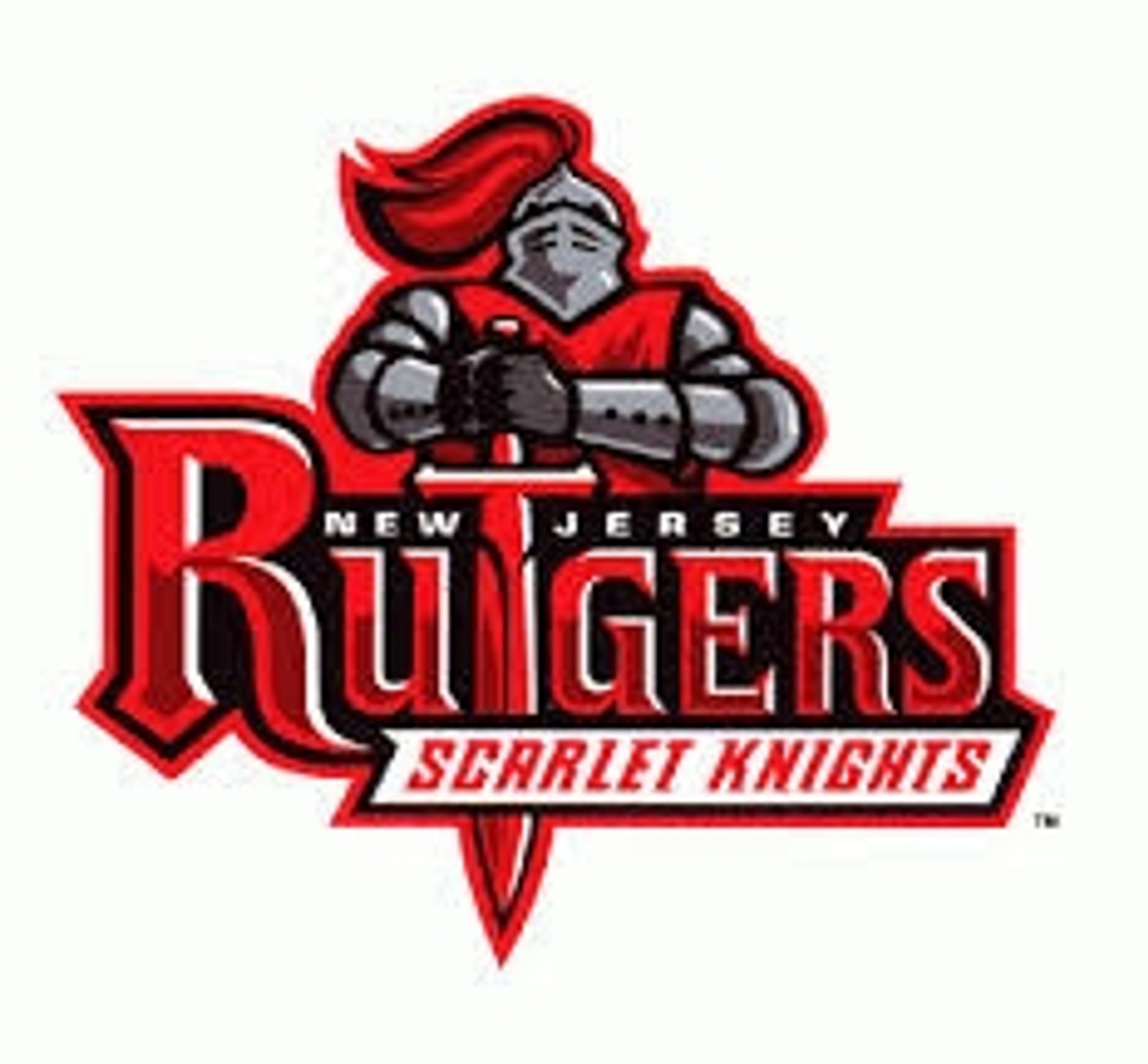 Rutgers University Scarlet Knights School Letter Dangle Earrings