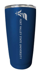 Fort Valley State University Etched 16 oz Stainless Steel Tumbler (Choose Your Color)