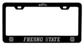 Fresno State Bulldogs Laser Engraved Metal License Plate Frame Choose Your Color