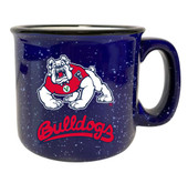 Fresno State Bulldogs Speckled Ceramic Camper Coffee Mug (Choose Your Color).