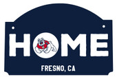 Fresno State Bulldogs Wood Sign with String