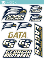 Georgia Southern Eagles 10 Pack Collegiate Vinyl Decal Sticker