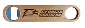 Georgia Southern Eagles Laser Etched Wooden Bottle Opener College Logo Design