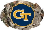 Georgia Tech Yellow Jackets 5x6 Inch Camo Swirl Magnet Single