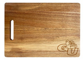 Gonzaga Bulldogs Engraved Wooden Cutting Board 10" x 14" Acacia Wood