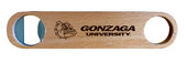 Gonzaga Bulldogs Laser Etched Wooden Bottle Opener College Logo Design