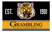 Grambling State Tigers Wood Sign with Frame