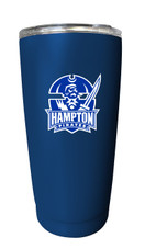 Hampton University 16 oz Insulated Stainless Steel Tumbler Straight - Choose Your Color.