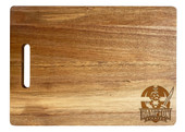 Hampton University Engraved Wooden Cutting Board 10" x 14" Acacia Wood