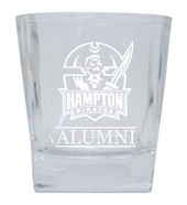Hampton University Etched Alumni 5 oz Shooter Glass Tumbler 4-Pack
