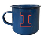 Illinois Fighting Illini Tin Camper Coffee Mug (Choose Your Color).