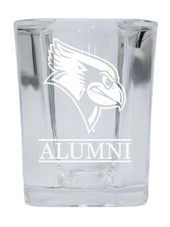 Illinois State Redbirds College Alumni 2 Ounce Square Shot Glass laser etched
