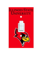 Illinois State Redbirds Light Switch Cover