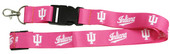 Indiana Hoosiers Pink Lanyard