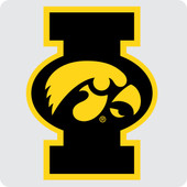 Iowa Hawkeyes Coasters Choice of Marble of Acrylic