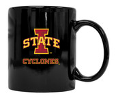 Iowa State Cyclones Black Ceramic Mug 2-Pack (Black).