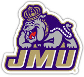 James Madison Dukes 10 Inch Vinyl Decal Sticker