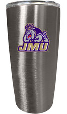 James Madison Dukes 16 oz Insulated Stainless Steel Tumbler colorless