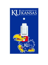 Kansas Jayhawks Light Switch Cover