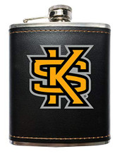 Kennesaw State University Black Stainless Steel 7 oz Flask