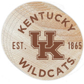 Kentucky Wildcats Wood Coaster Engraved 4 Pack