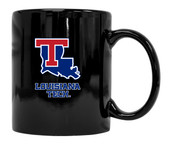 Louisiana Tech Bulldogs Black Ceramic Mug (Black).