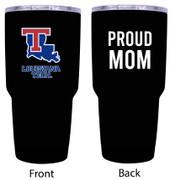 Louisiana Tech Bulldogs Proud Mom 24 oz Insulated Stainless Steel Tumblers Black.