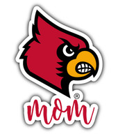 Louisville Cardinals Proud Mom 4-Inch Die Cut Decal