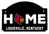 Louisville Cardinals Wood Sign with String