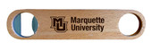 Marquette Golden Eagles Laser Etched Wooden Bottle Opener College Logo Design