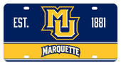 Marquette Golden Eagles Metal License Plate