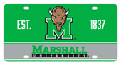 Marshall Thundering Herd Metal License Plate