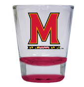 Maryland Terrapins 2 ounce Color Etched Shot Glasses