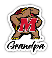 Maryland Terrapins 4 Inch Proud Grandpa Die Cut Decal