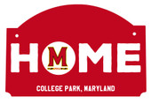 Maryland Terrapins Wood Sign with String