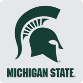 Michigan State Spartans Coasters Choice of Marble of Acrylic