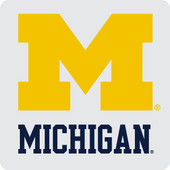 Michigan Wolverines Coasters Choice of Marble of Acrylic