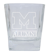 Michigan Wolverines Etched Alumni 8 oz Shooter Glass Tumbler 2-Pack