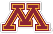 Minnesota Gophers 12 Inch Vinyl Decal Sticker