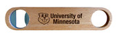 Minnesota Gophers Laser Etched Wooden Bottle Opener College Logo Design