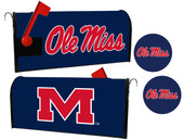 Mississippi Rebels "Ole Miss" Magnetic Mailbox Cover & Sticker Set