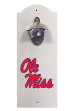 Mississippi Rebels"Ole MIss" Wall Mounted Bottle Opener