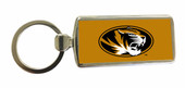 Missouri Tigers Metal Keychain